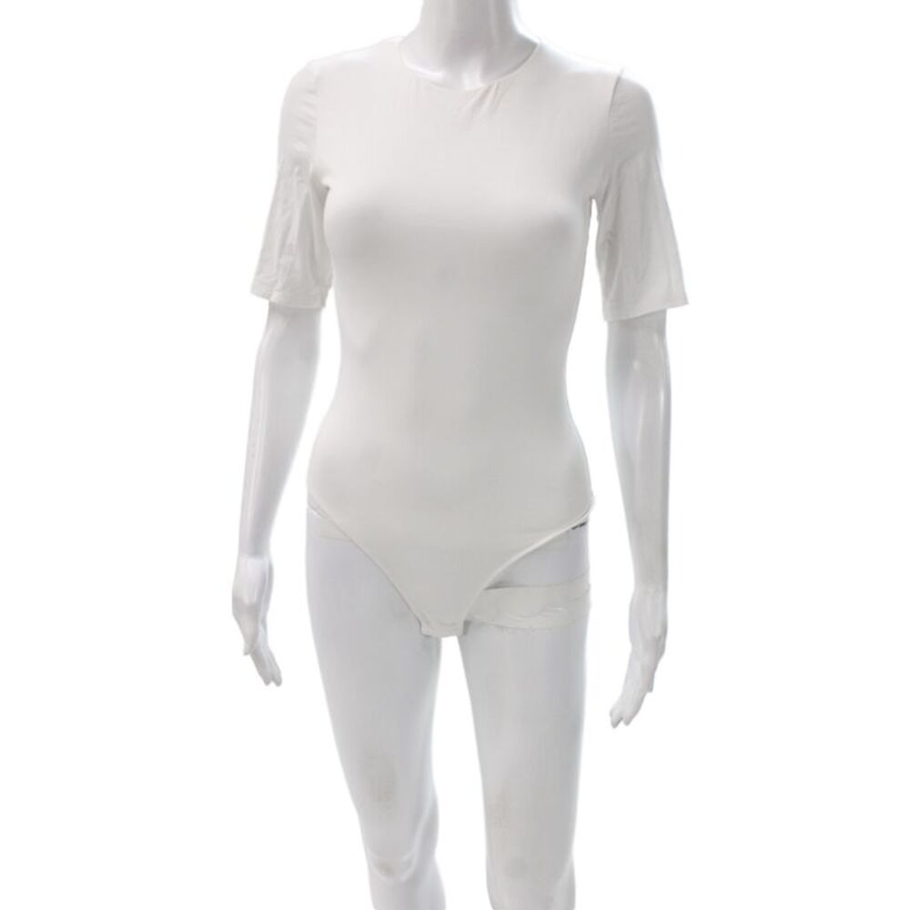 Everlane Womens Basic White Crew Neck Supima Cotton T-Shirt Short Sleeve Size S